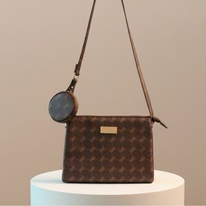 Nicole Miller Monogram Crossbody NWT